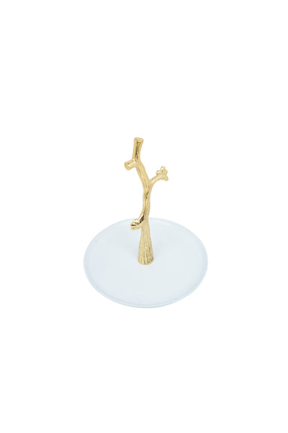 Gold Branch Serving Stand