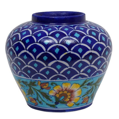 Halianthus Floral Handpainted Vase