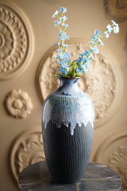 Charcoal Table Vase