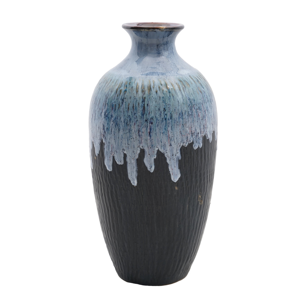 Charcoal Table Vase