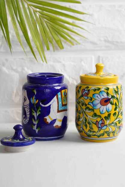 Folkstorys handmade Pottery Maximus Storage Jar