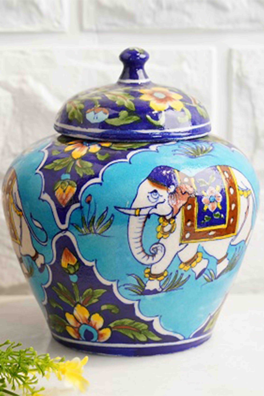 Jumbo Handpainted Jar