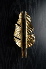 Oak Leaf Wardrobe Door Handle  (Set of 2)