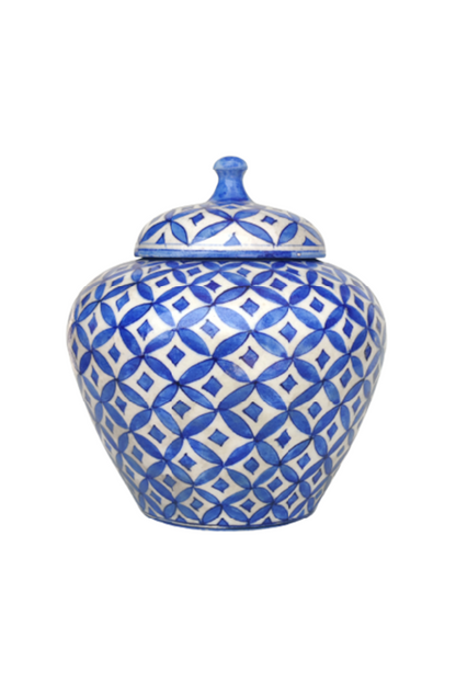 Blue Kalapi Pottery Vase