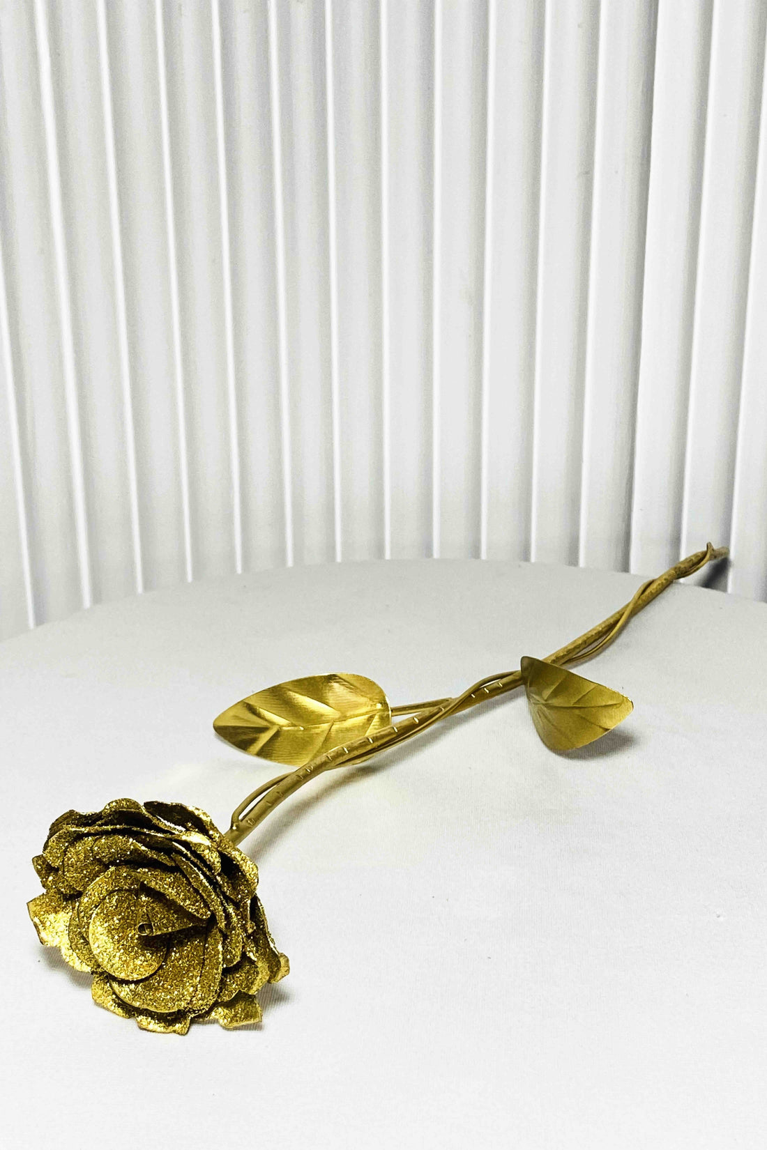 Metal Gold Rose Big