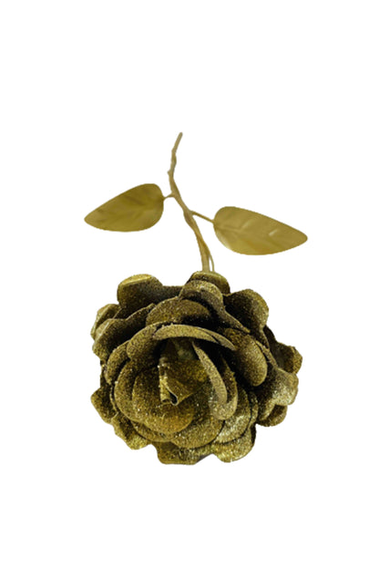 Metal Gold Rose Big