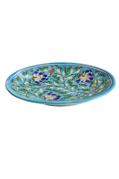 Amber Blue pottery tray