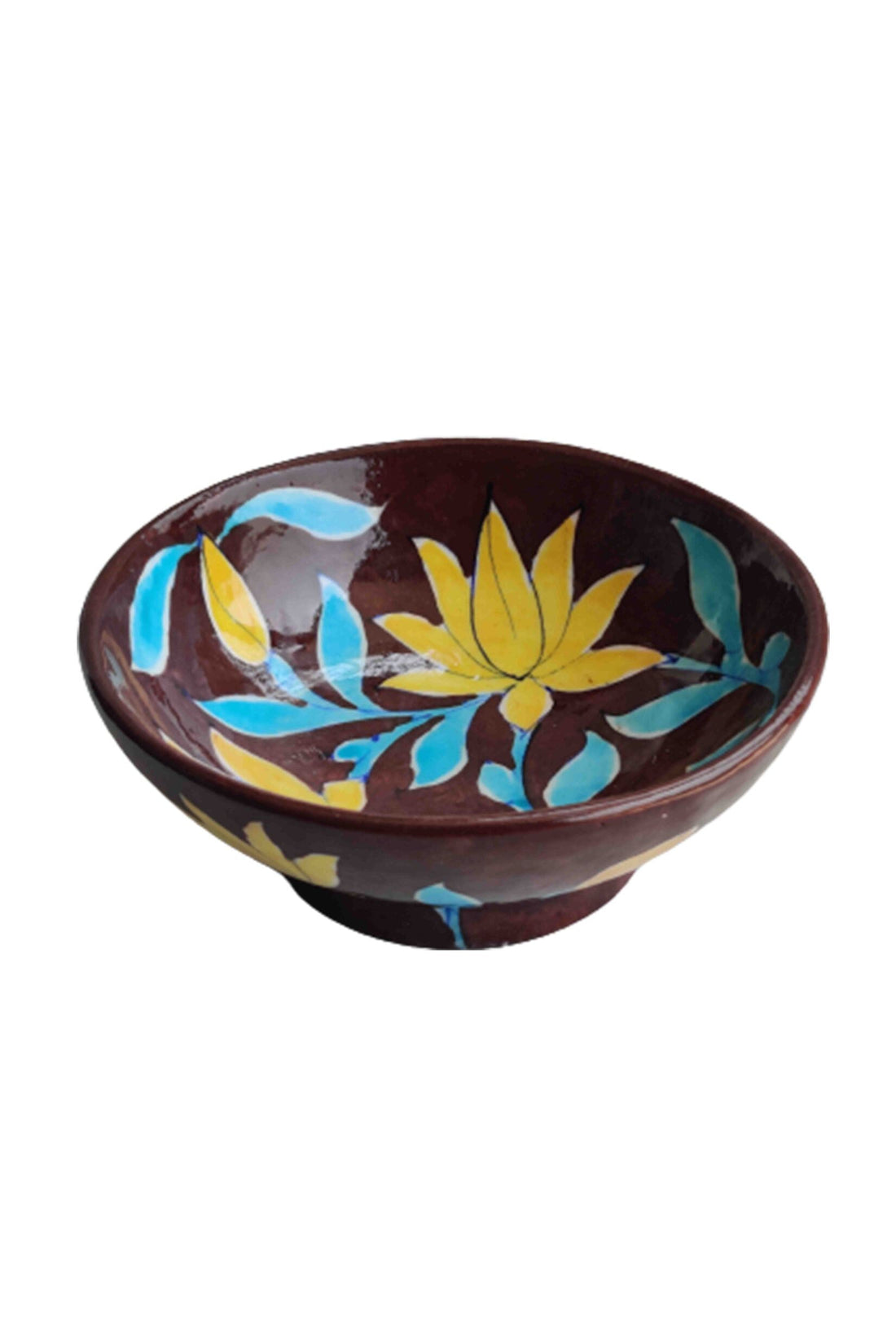 Dharini Blue pottery Serving Bowl